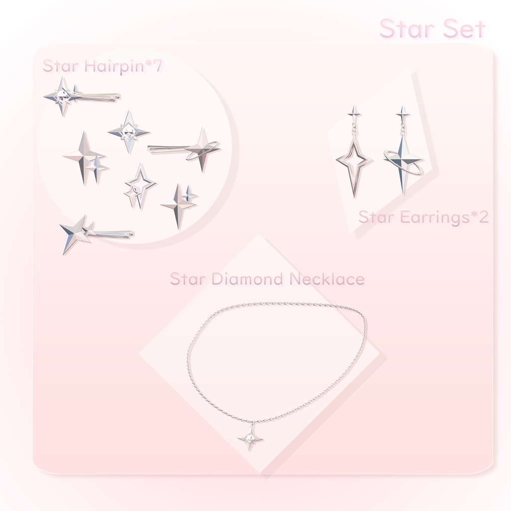 ‧₊⁺ Star Set ‧₊⁺
