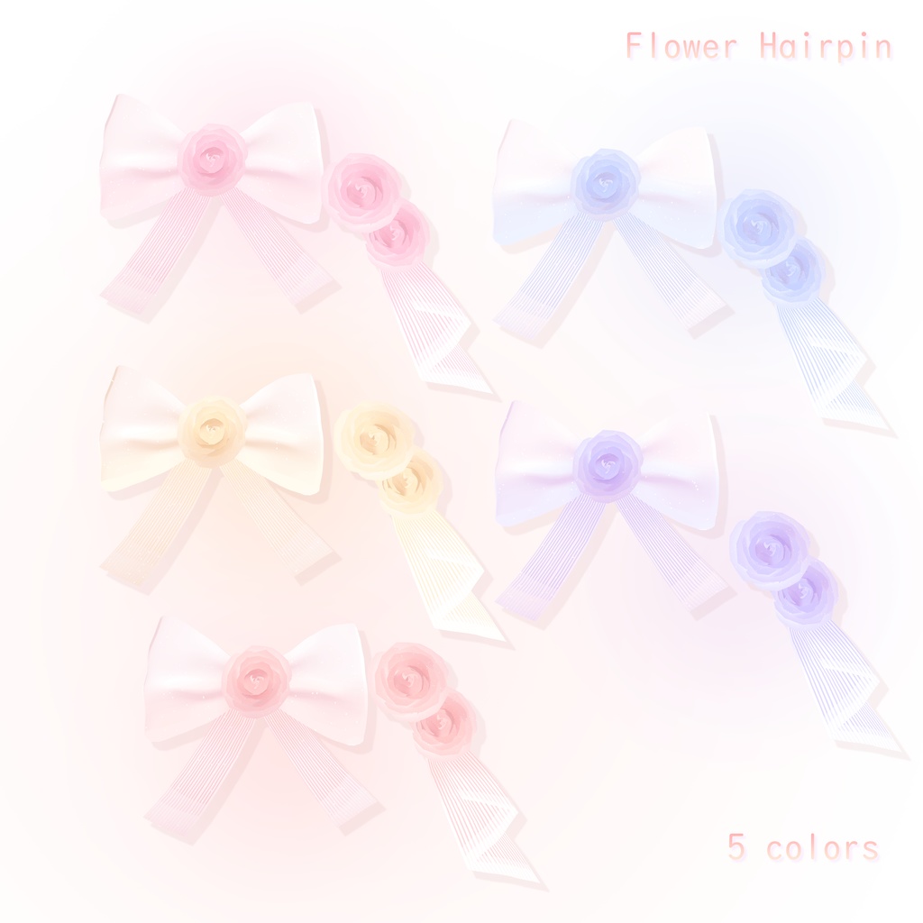 ‧₊⁺ Flower Hairpin ‧₊⁺