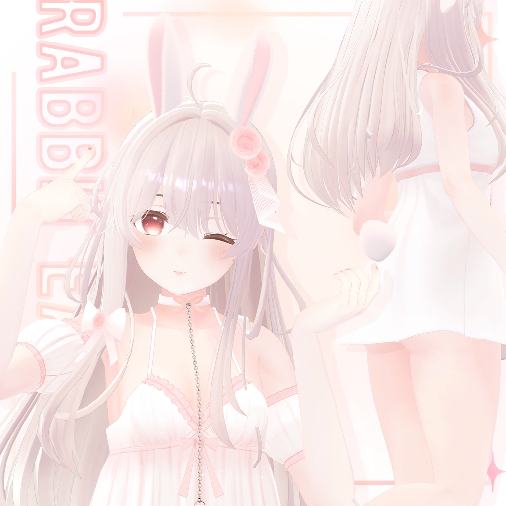 ‧₊⁺ Rabbit Ears & Tail ‧₊⁺
