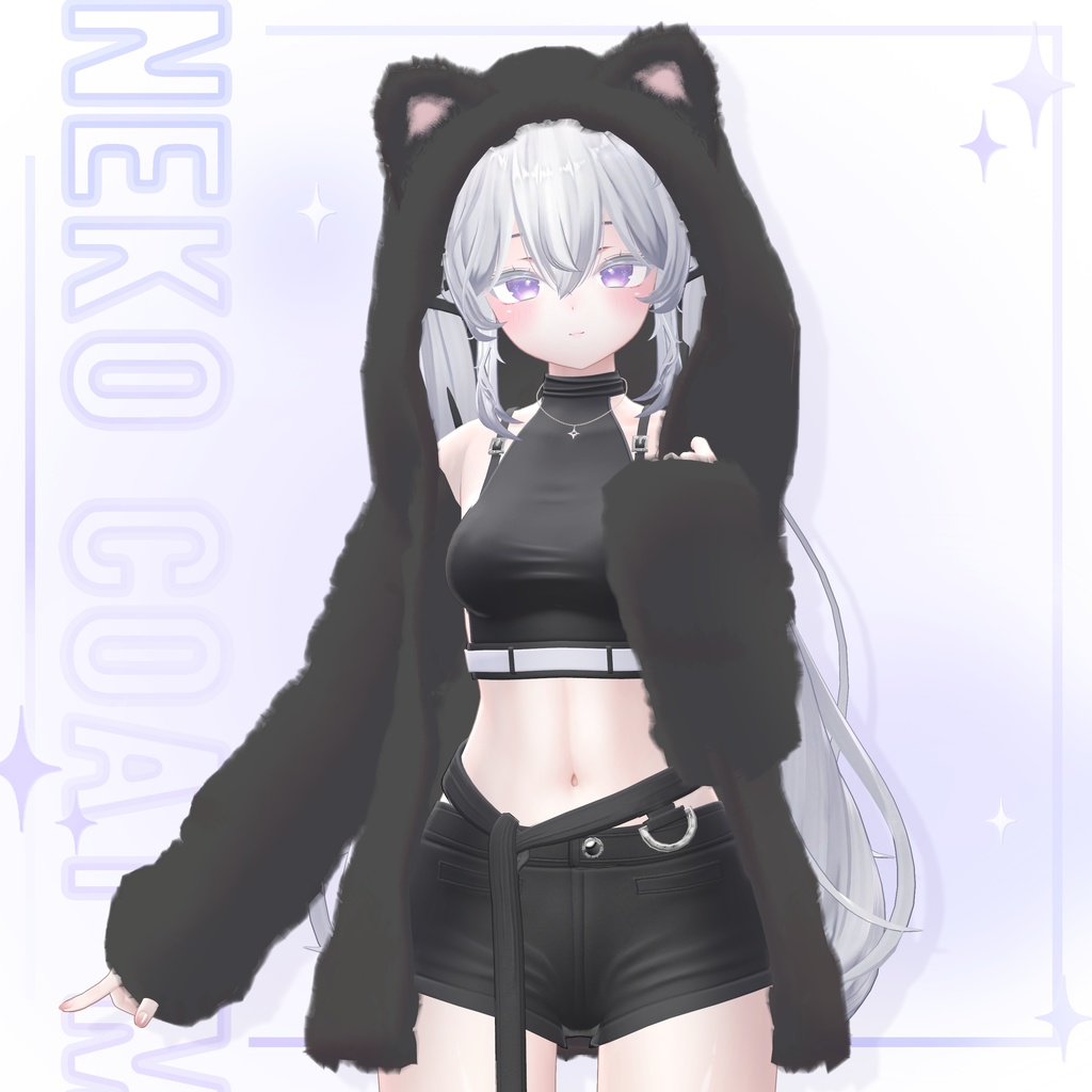 「Sio専用」EYEテクスチャ & Neko Coat