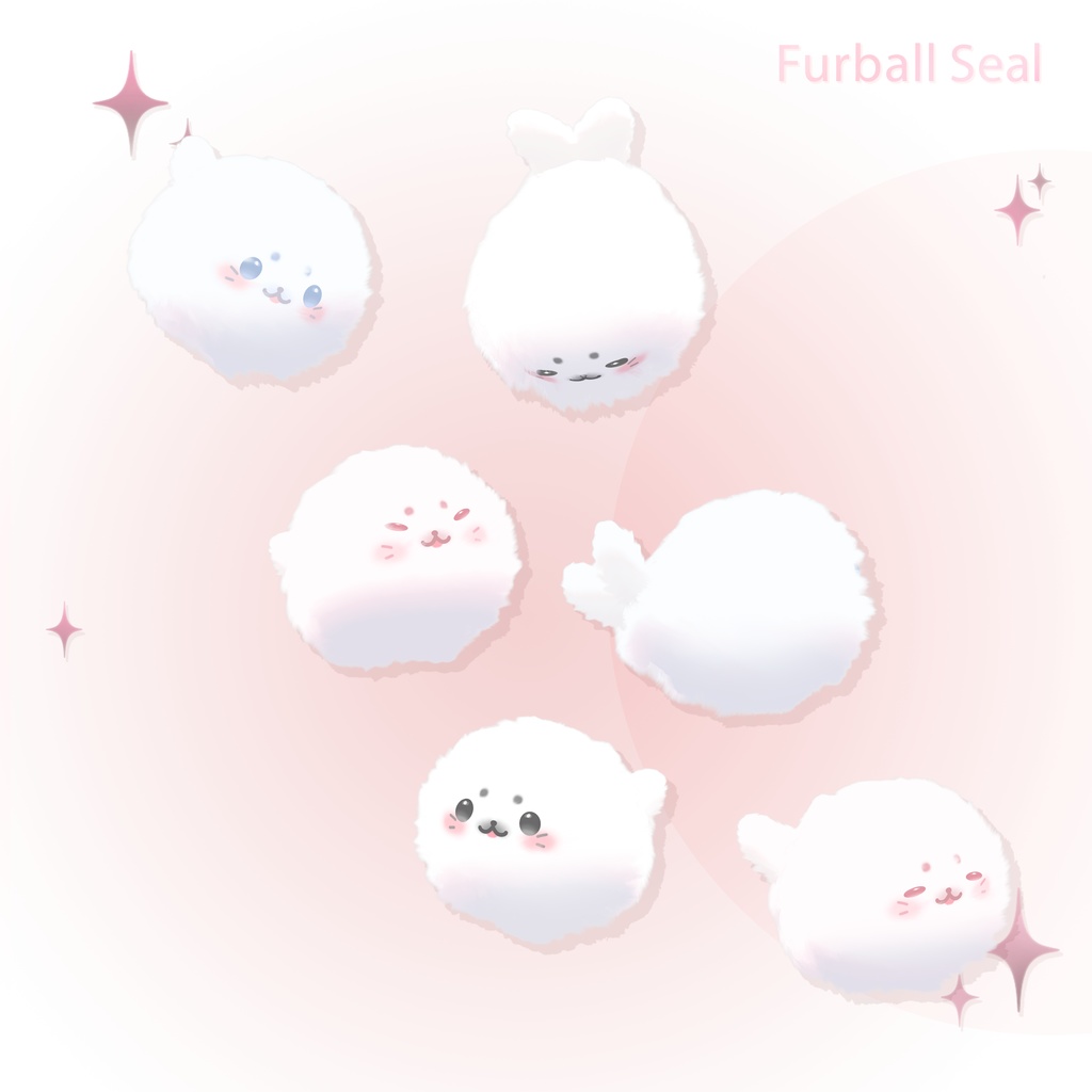 ‧₊⁺ Furball Seal ‧₊⁺