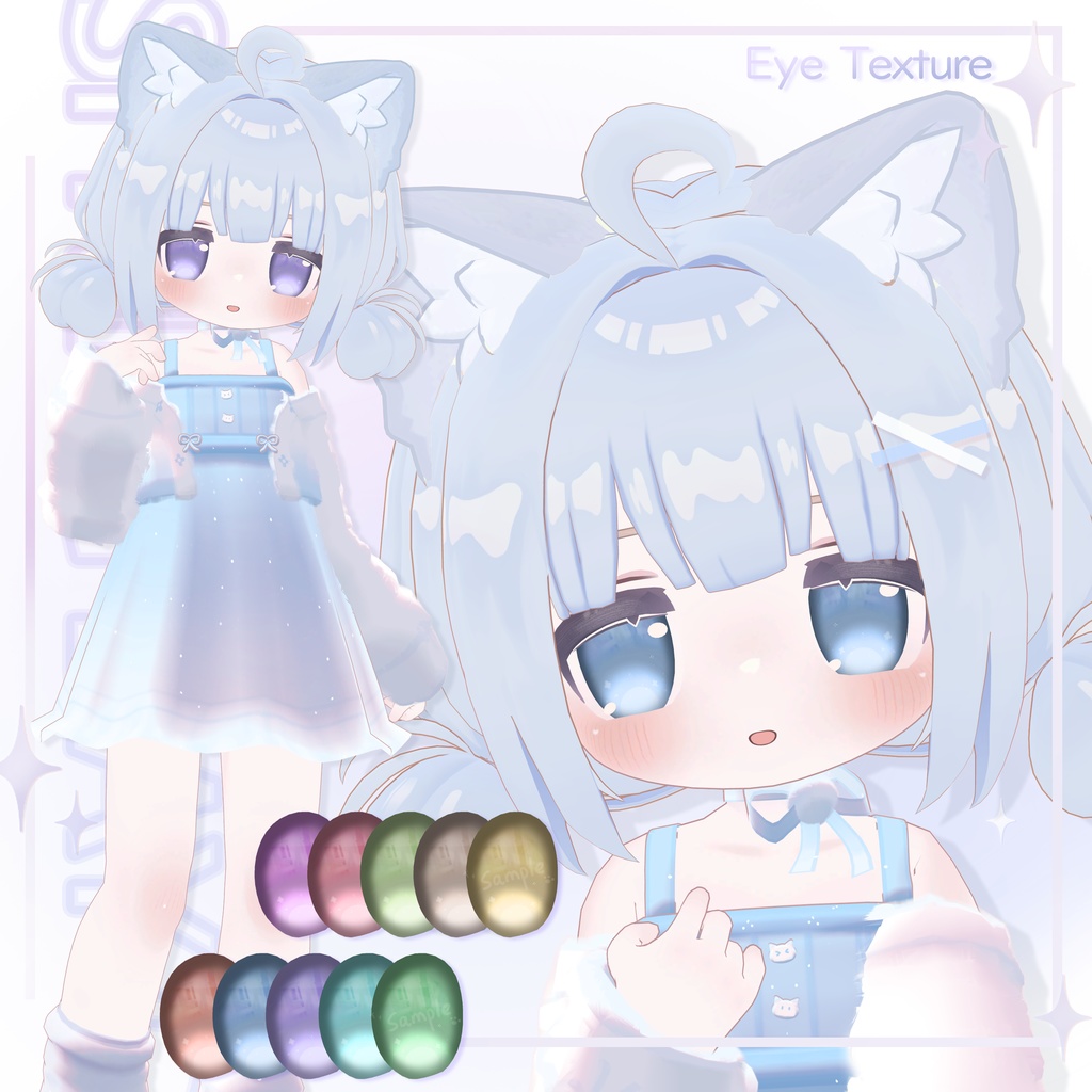 「キプフェル専用」‧₊⁺Spring Day Cat ‧₊⁺ & EyeTexture