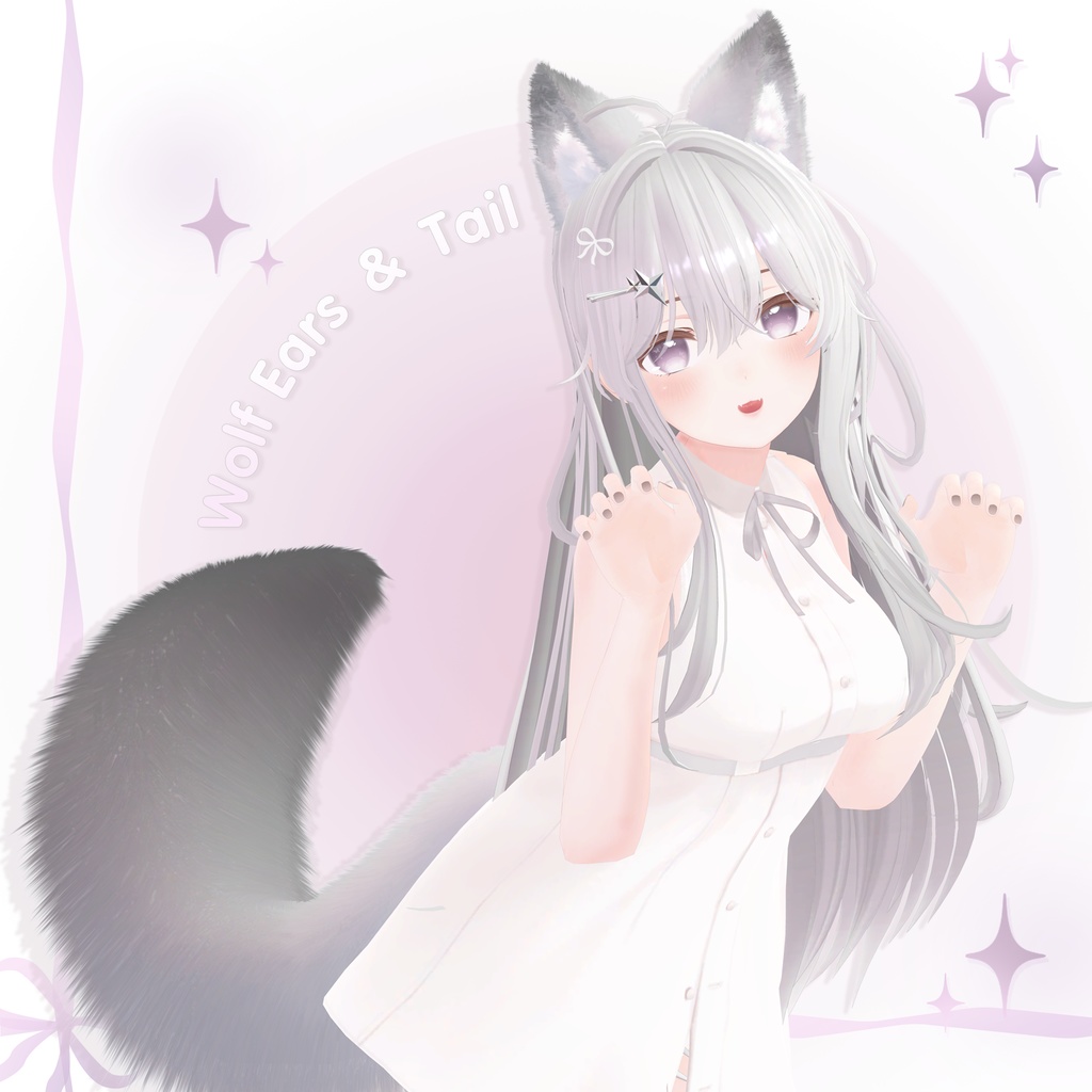 ‧₊⁺ Wolf Ears & Tail ‧₊⁺