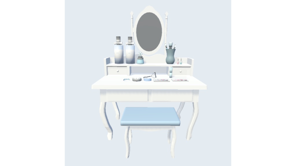 みずいろコスメ&ドレッサーセット