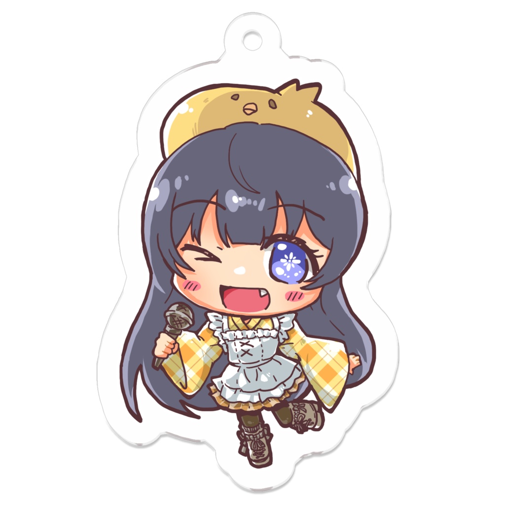 ちっく。アクリルキーホルダー