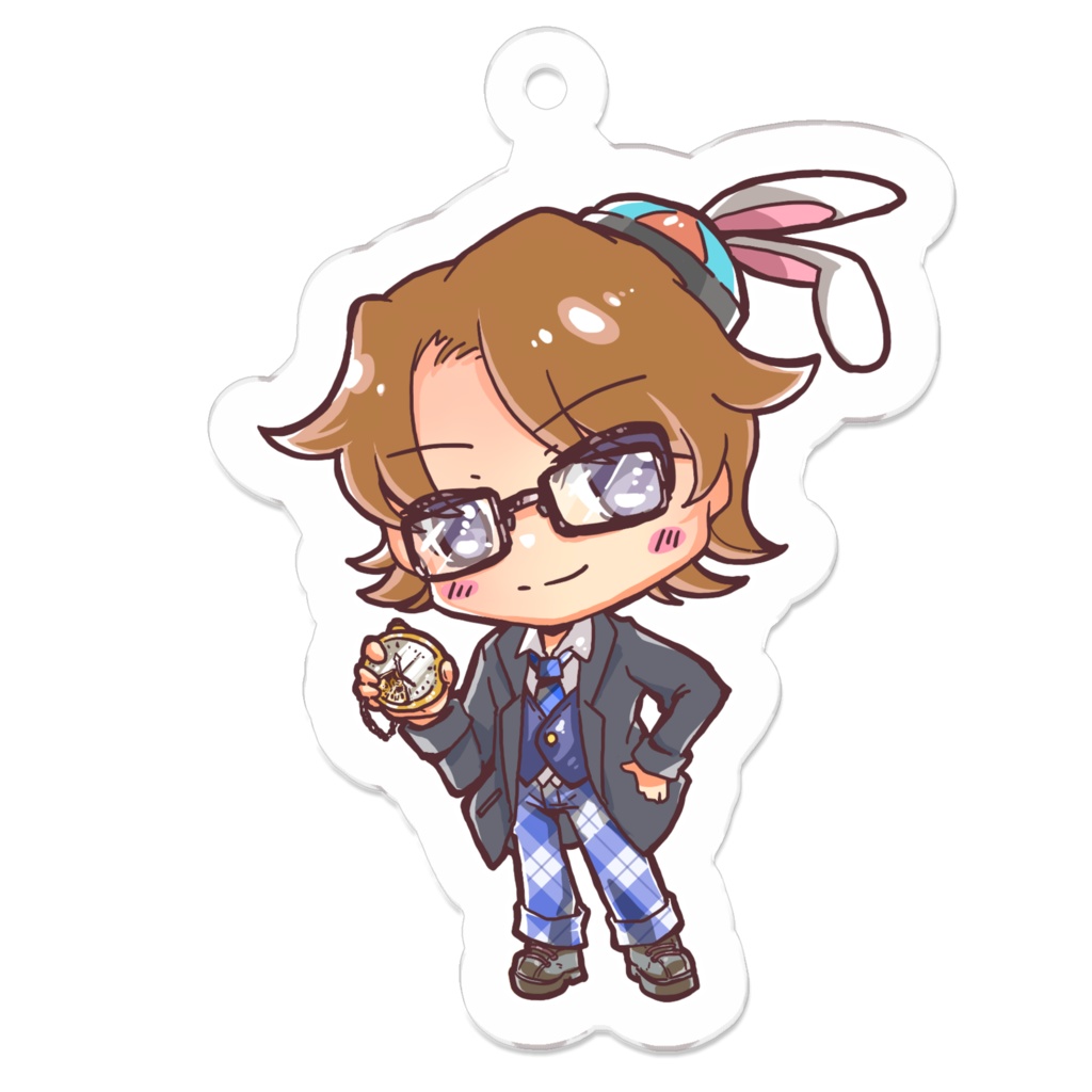 兎我野秀アクリルキーホルダー