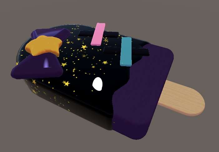 習作・夜長アイス（冰淇淋）