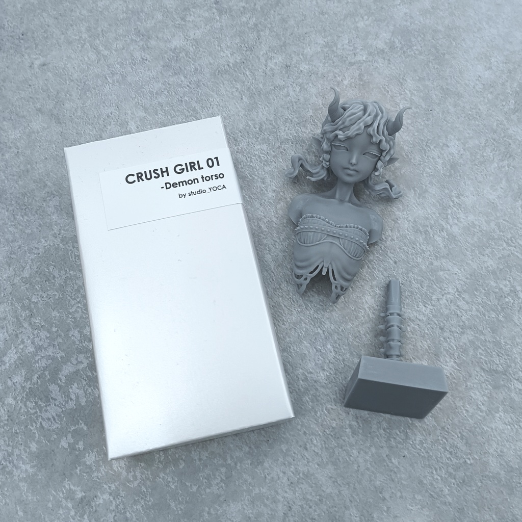 CRUSH GIRL 01 - Demon torso(未加工キット)