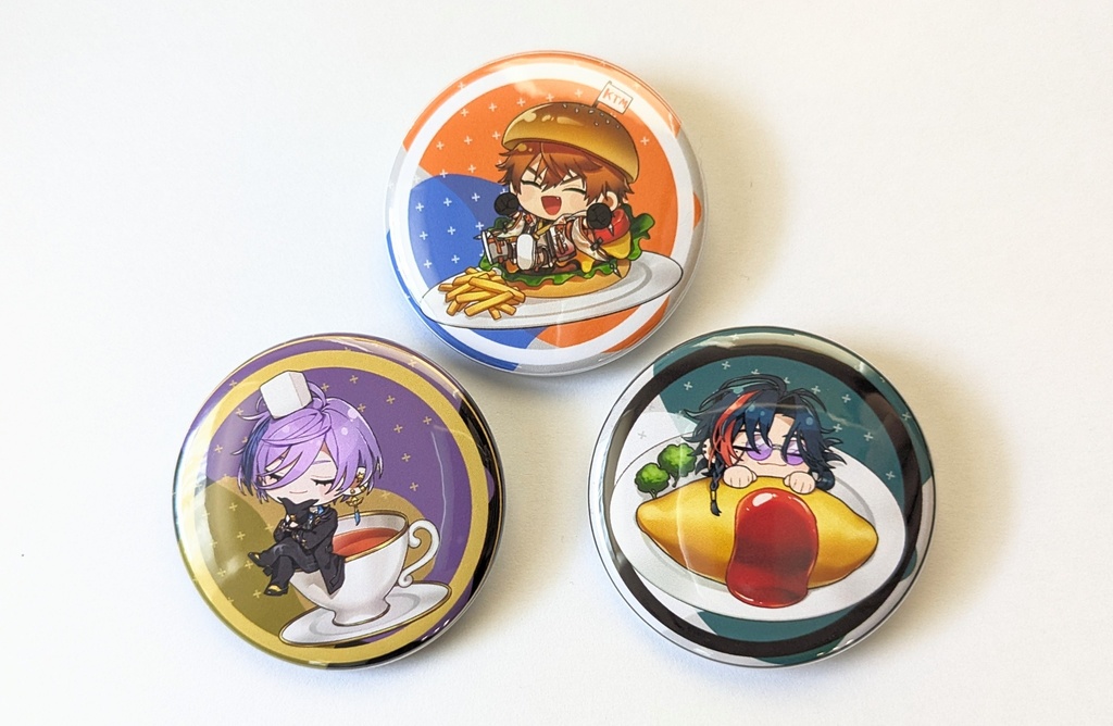 【非公式】3SKM缶バッジセット