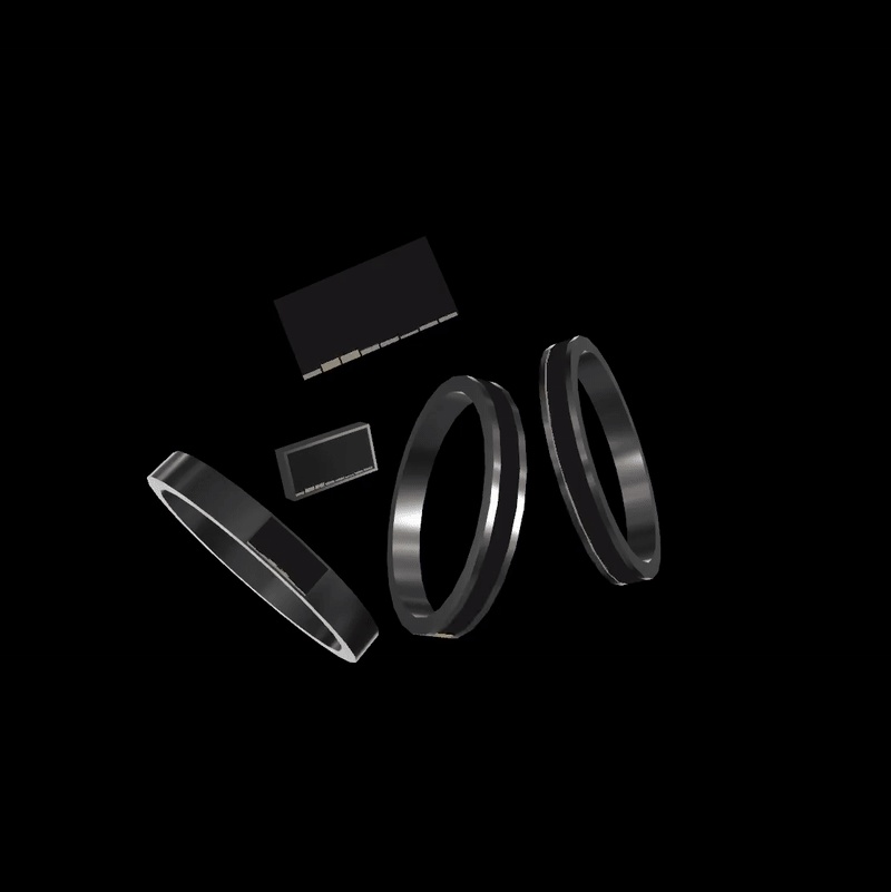 リアルタイムOSCサウンド&ハート&ボイスビジュアライザー / OSC Audio Visualizer