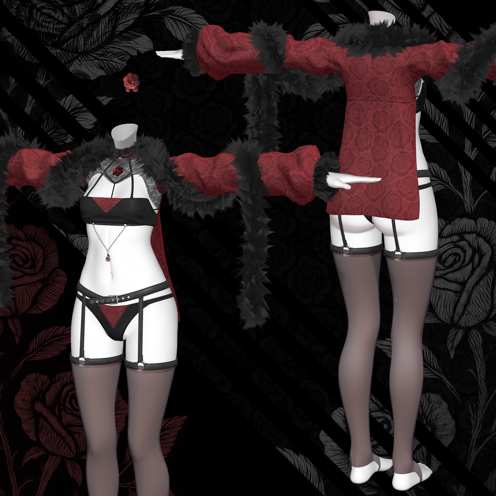 【14アバター対応】🌹Vermilion