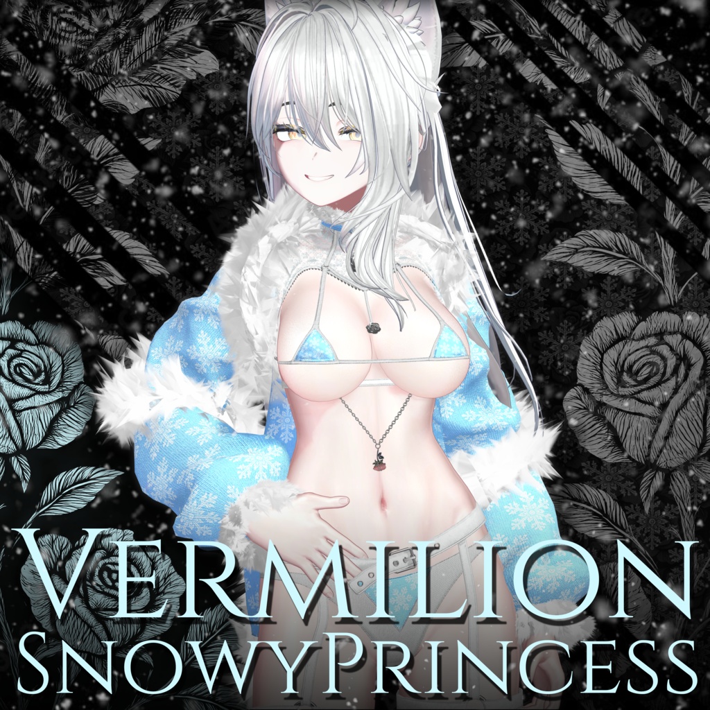 【FREE DLC】🌹❄️Vermilion - Snowy Princess (TEXTURES + MATERIALS ONLY)