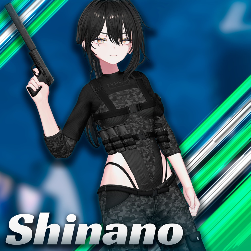 【🔥SALE 】 【24アバター対応】🥷LAMIA Type-9mm