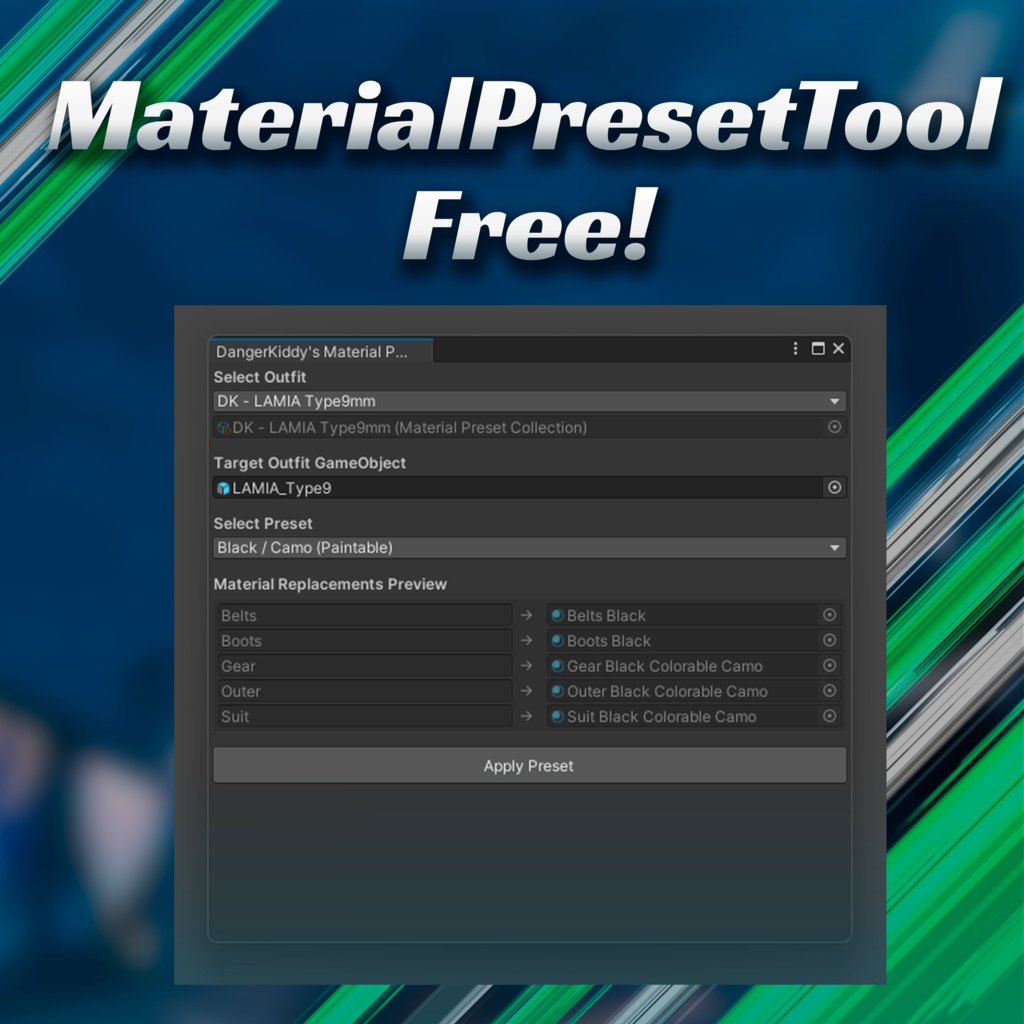 【🔥SALE 】 【24アバター対応】🥷LAMIA Type-9mm