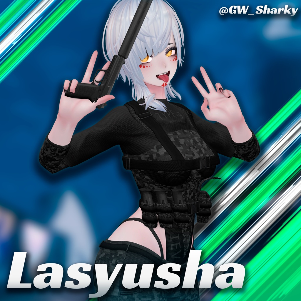 【🔥SALE 】 【24アバター対応】🥷LAMIA Type-9mm