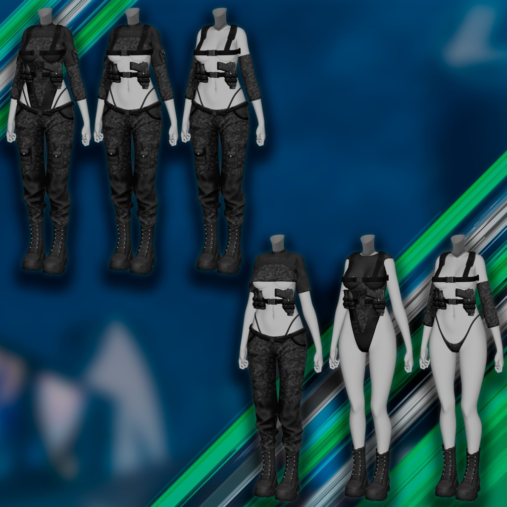 【🔥SALE 】 【24アバター対応】🥷LAMIA Type-9mm