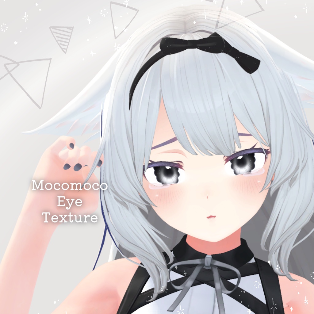 《無料版有り》Mocomoco Eye Texture Package【桔梗(Kikyo)対応】