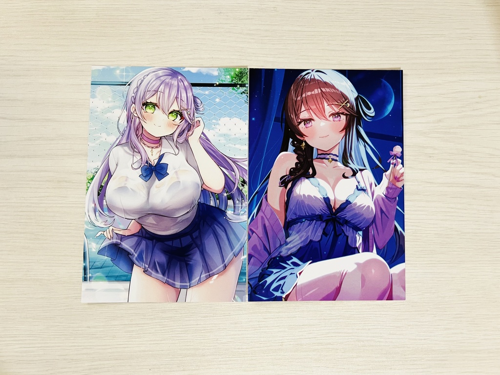 ゆかえるポストカードセット