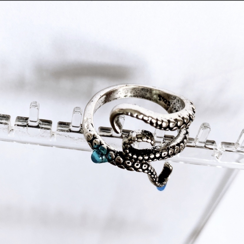 【完売】イメージリング アクセサリー オクトパス