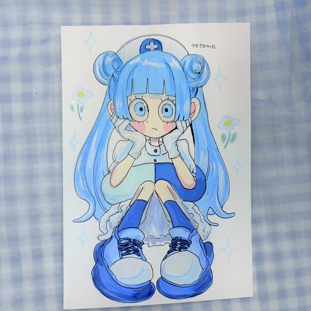 アクリル 原画イラストハガキ ソメイユ