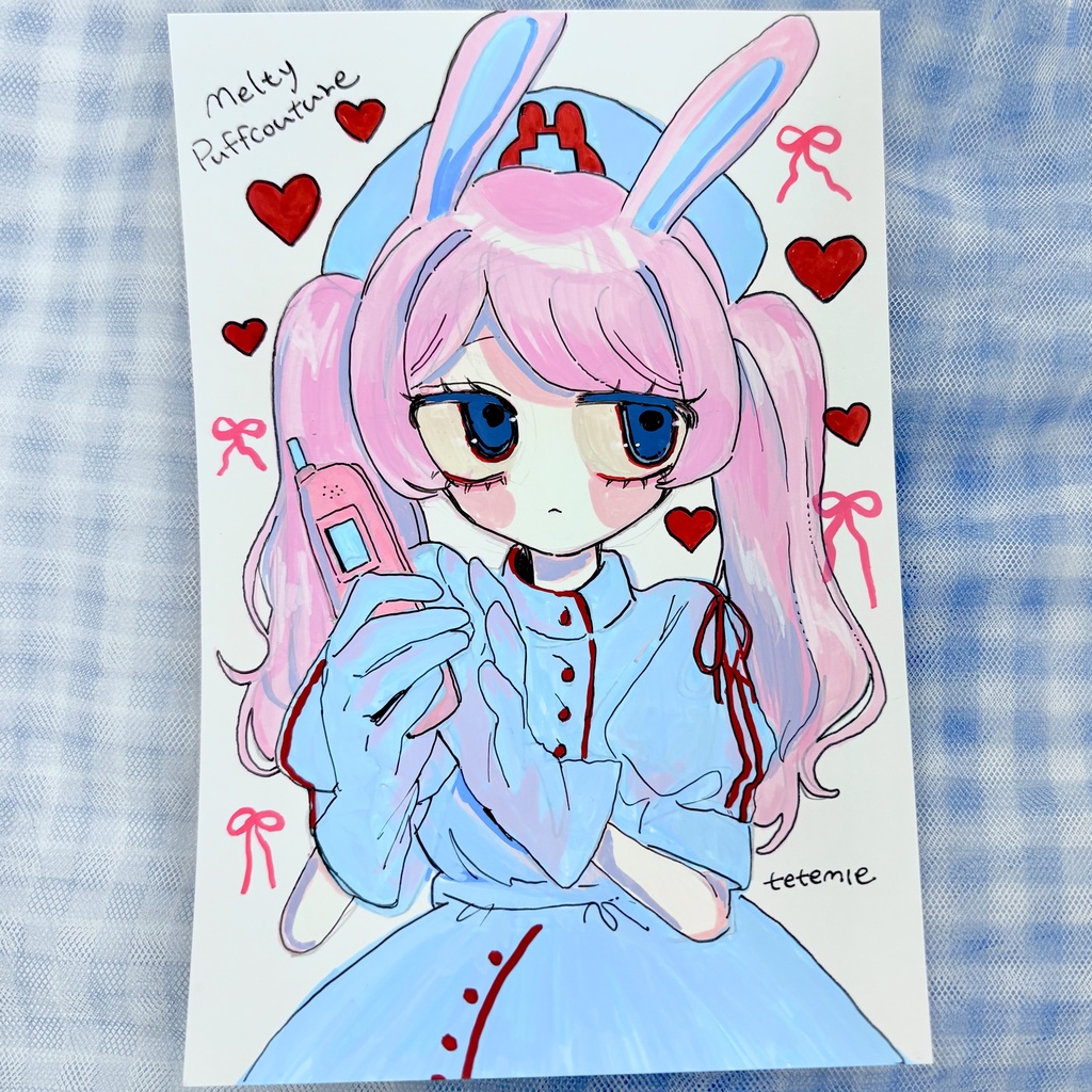 アクリル 原画イラストハガキ メルティ