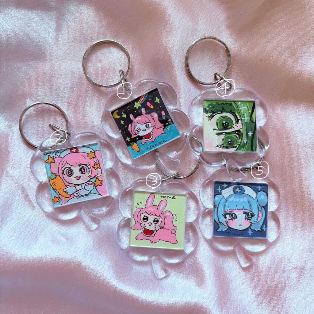 ててみ~の原画キーホルダー🍀