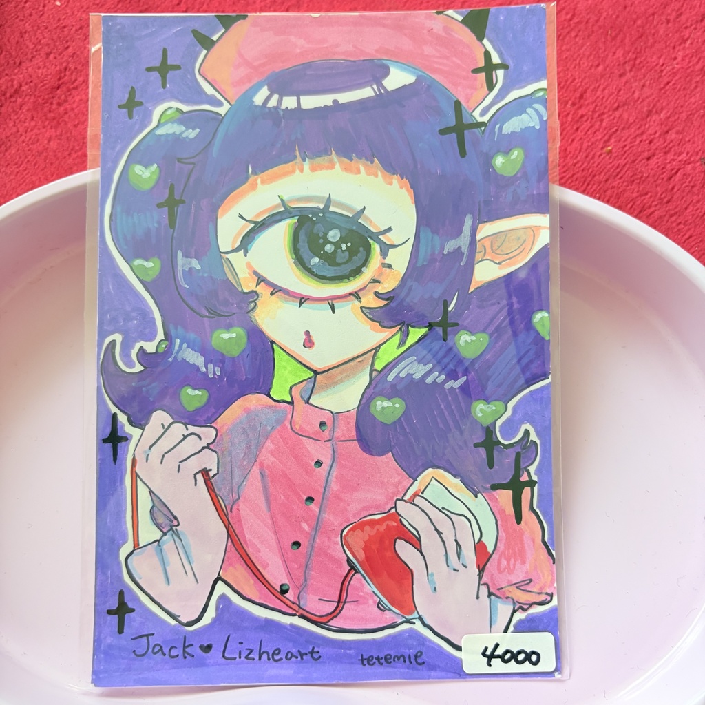 TheFancyHospitalキャラ原画ポストカード