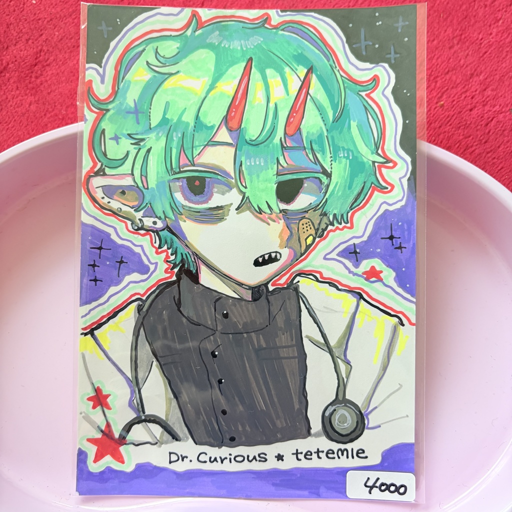 TheFancyHospitalキャラ原画ポストカード