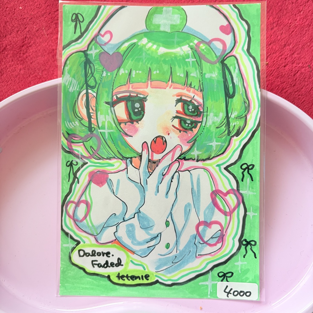 TheFancyHospitalキャラ原画ポストカード