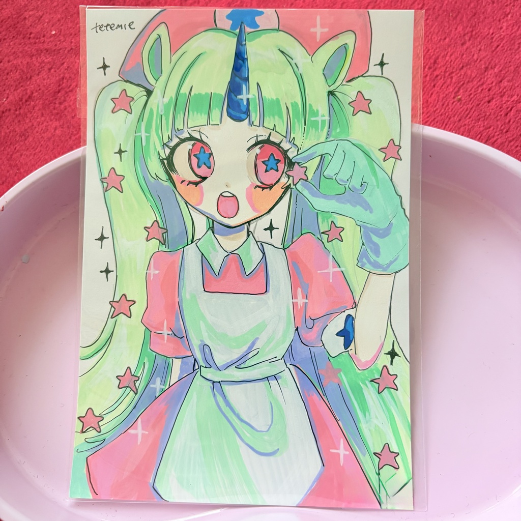 スターダスト・ルルネ ✩.原画ポストカード