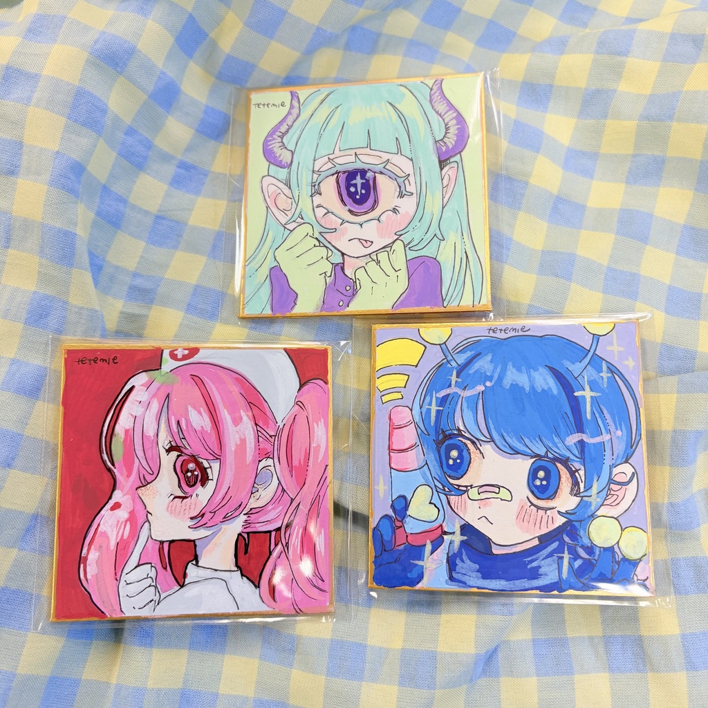 tetemie Characters ่ฑ่ฒ็ด