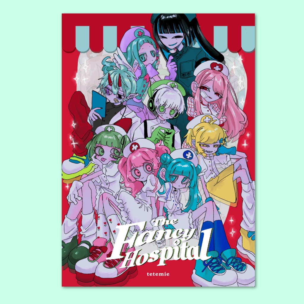 The Fancy Hospital ホログラムA4ポスター