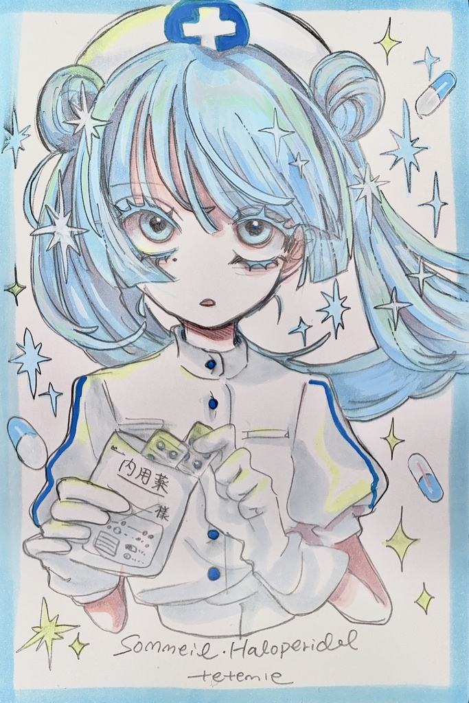 ソメイユ イラスト原画ポストカード