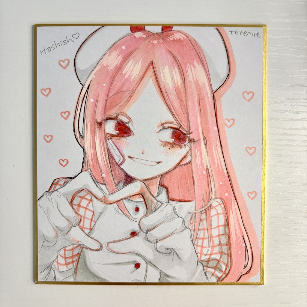 The Fancy Hospital イラスト色紙(原画)