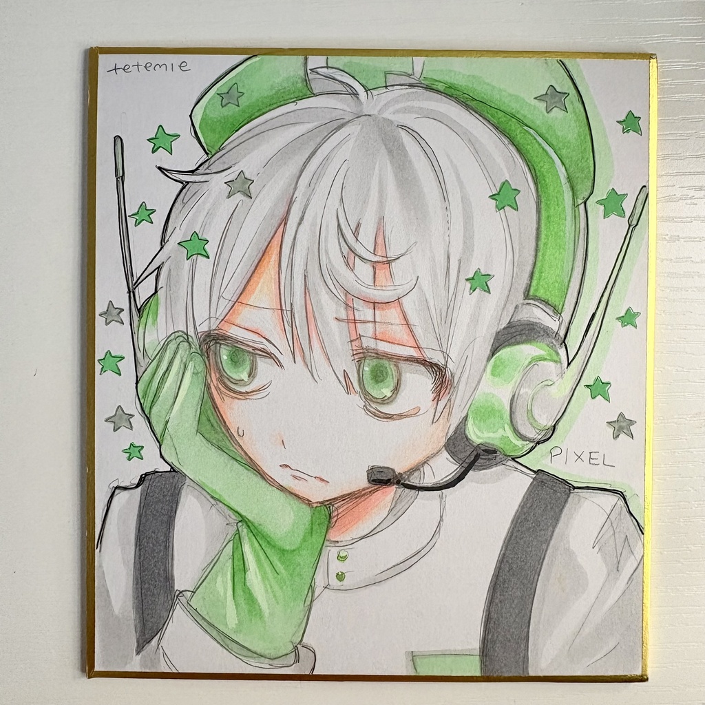The Fancy Hospital イラスト色紙(原画)