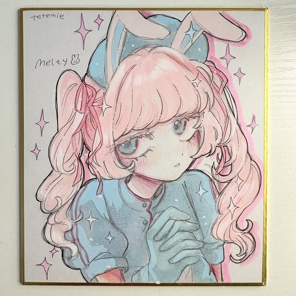 The Fancy Hospital イラスト色紙(原画)