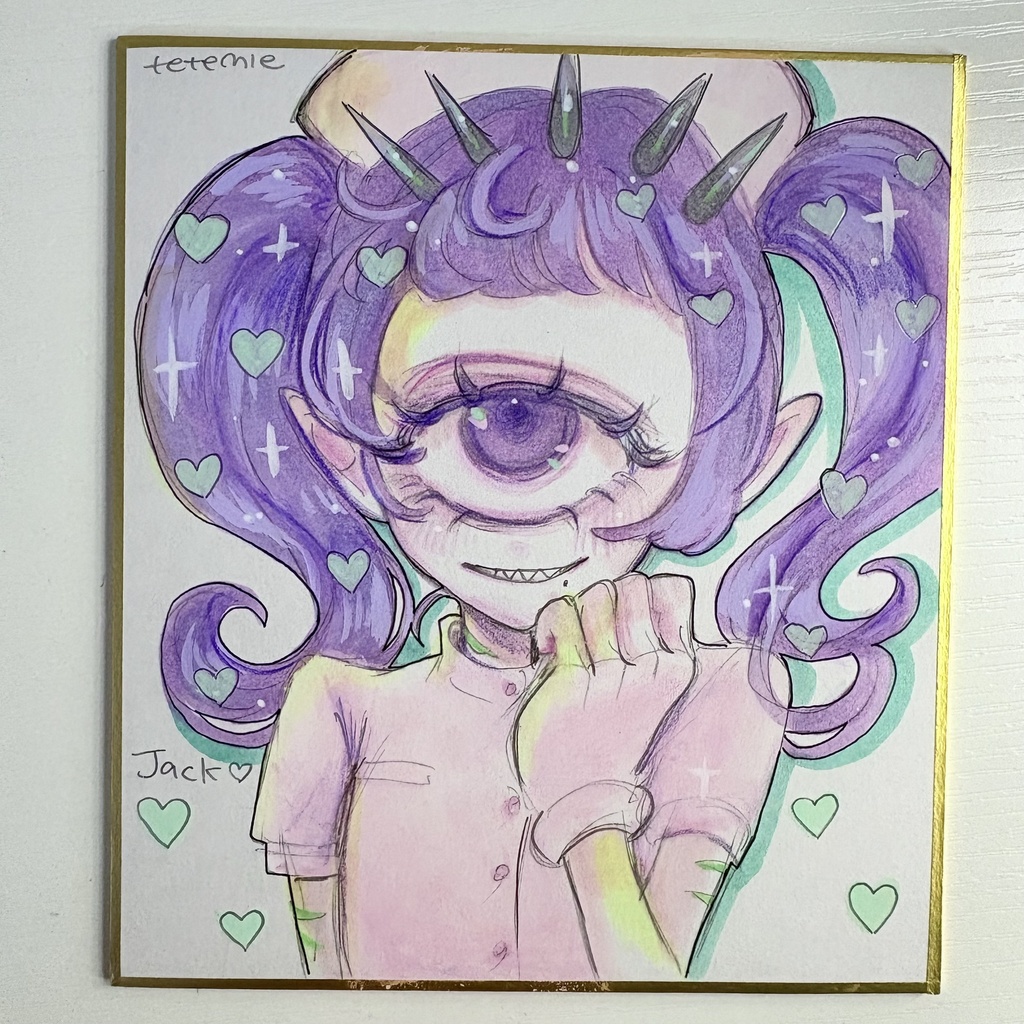 The Fancy Hospital イラスト色紙(原画)