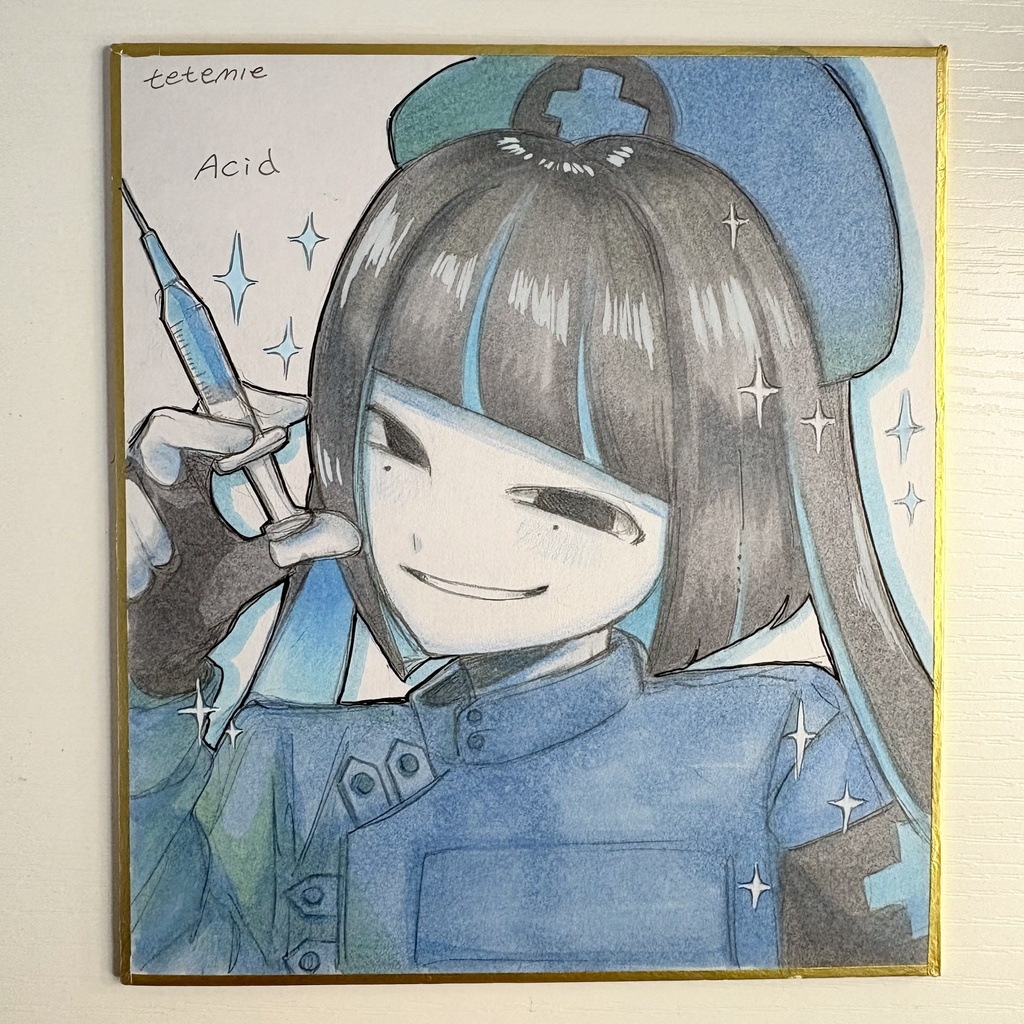 The Fancy Hospital イラスト色紙(原画)