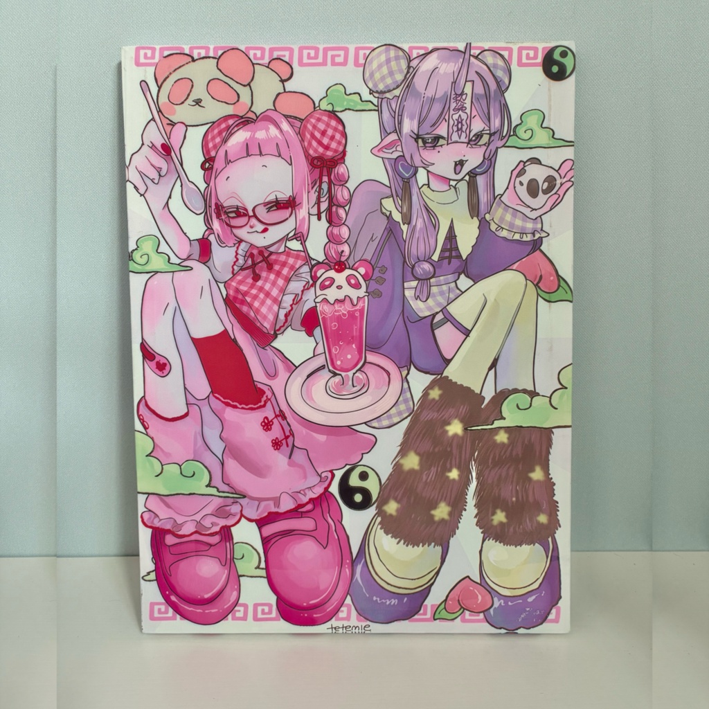 チャイナツインズ キャンバスプリント