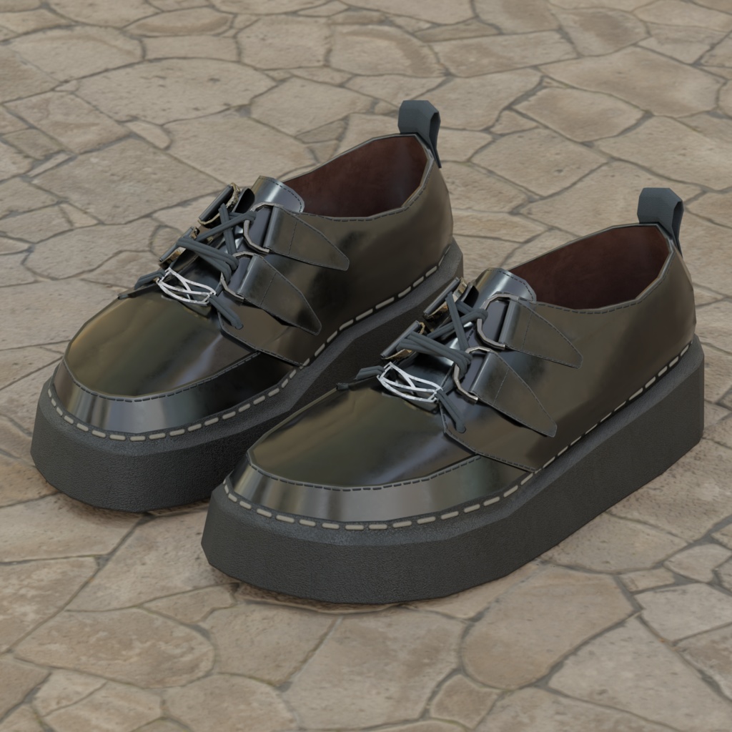 [VRChat想定]　Nomad　ローファー