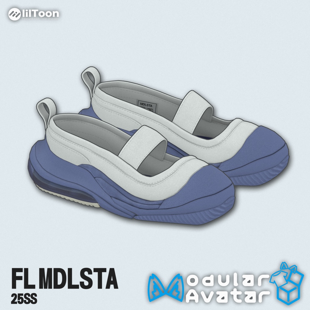[VRChat想定] FL MDLSTA スニーカー