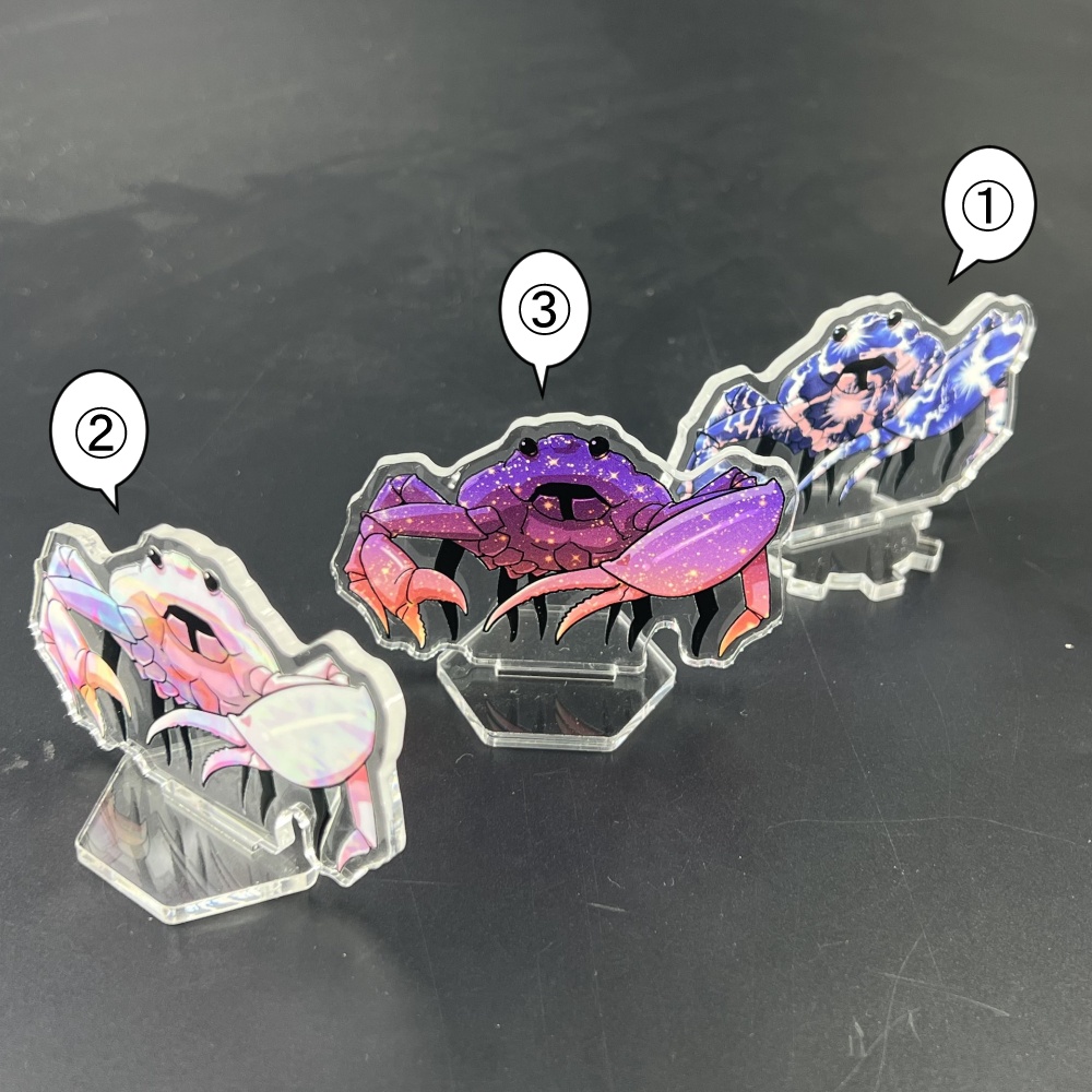 蟹アクリルスタンド