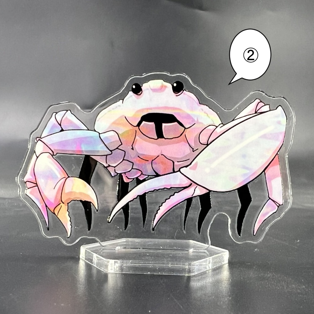 蟹アクリルスタンド
