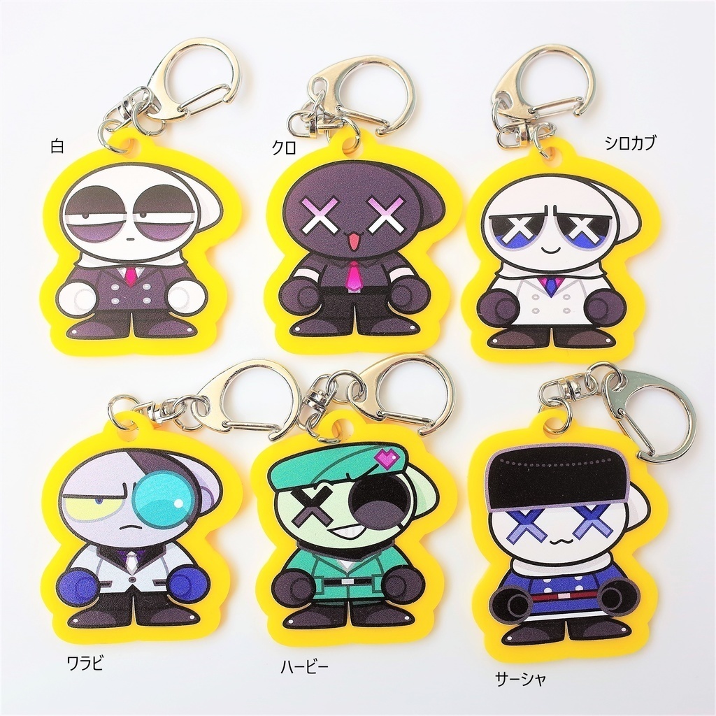 アクリルキーホルダー【Yellow】