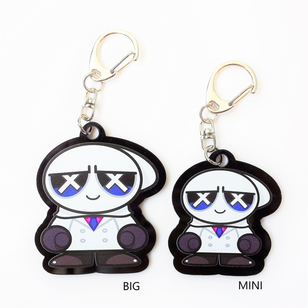 アクリルキーホルダー【Black】