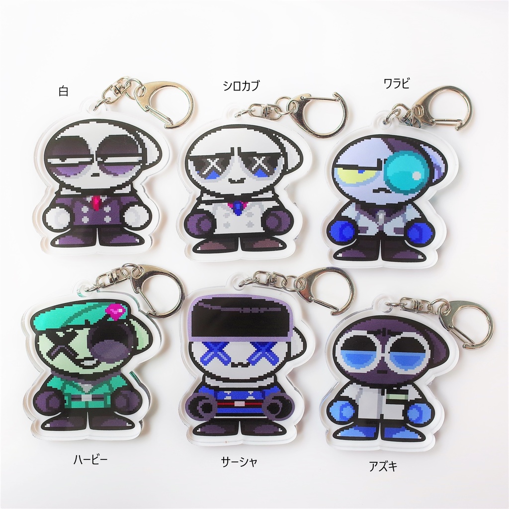 アクキー研究試作品(クリア)