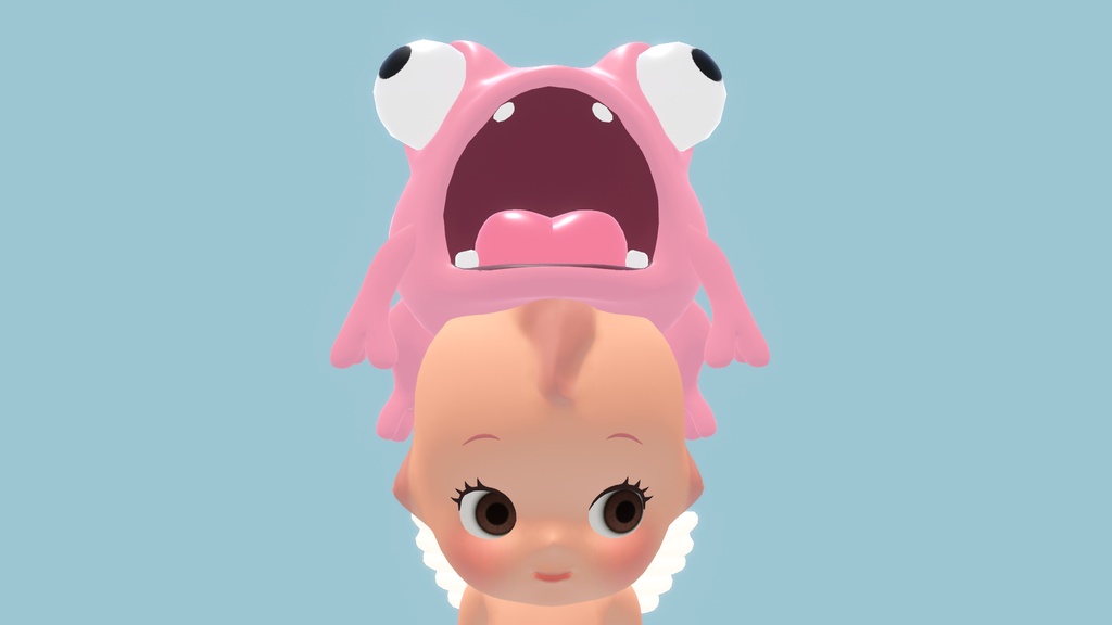【開店記念・期間限定無料】🐸 カエル、乗ってます。【VRChat対応/Modular Avatar対応/全6色】