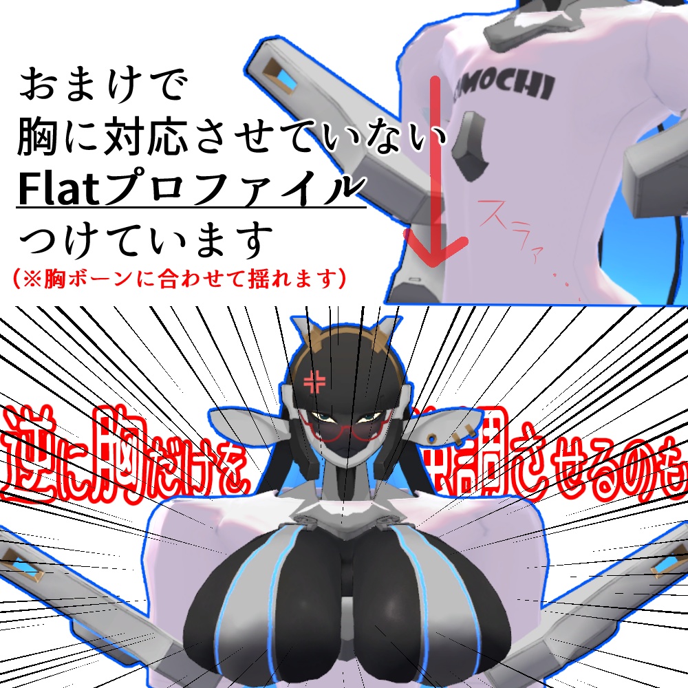 【非公式】「丑若さん」用もちふぃった~プロファイル