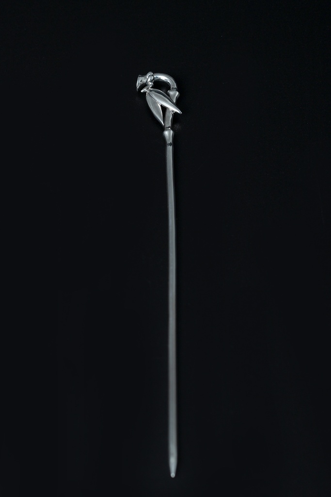 竹のかんざし 簪 シルバー K008