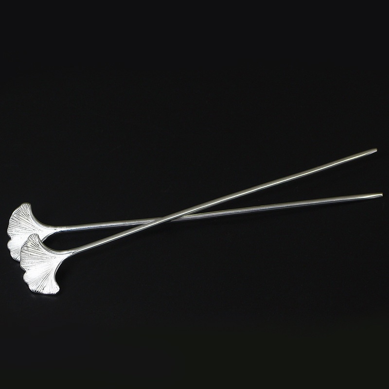 銀杏のかんざし いちょう イチョウ シルバー プレゼント K023